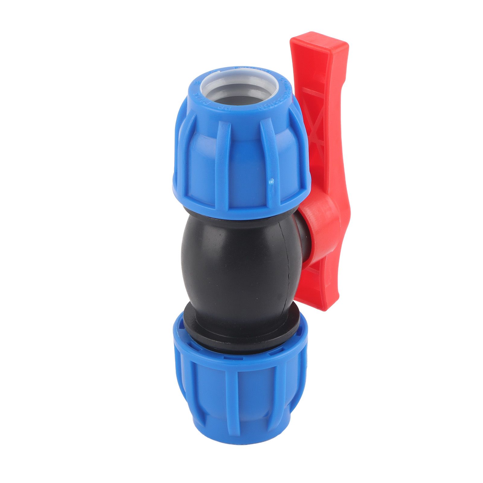 4Pcs PE Straight Ball Valve Shutoff Valve Home Garden Pipeline Fittings view 8