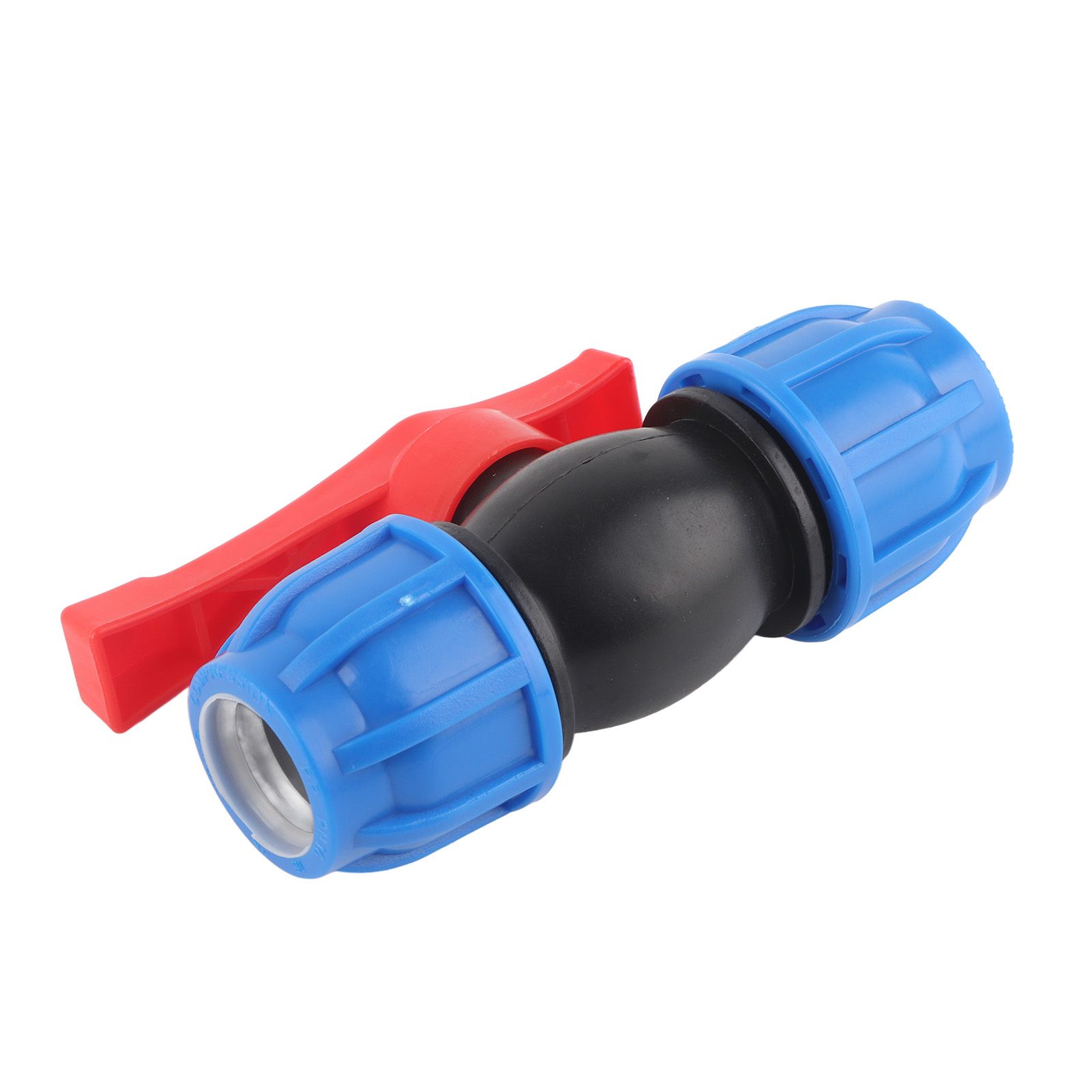 4Pcs PE Straight Ball Valve Shutoff Valve Home Garden Pipeline Fittings view 9