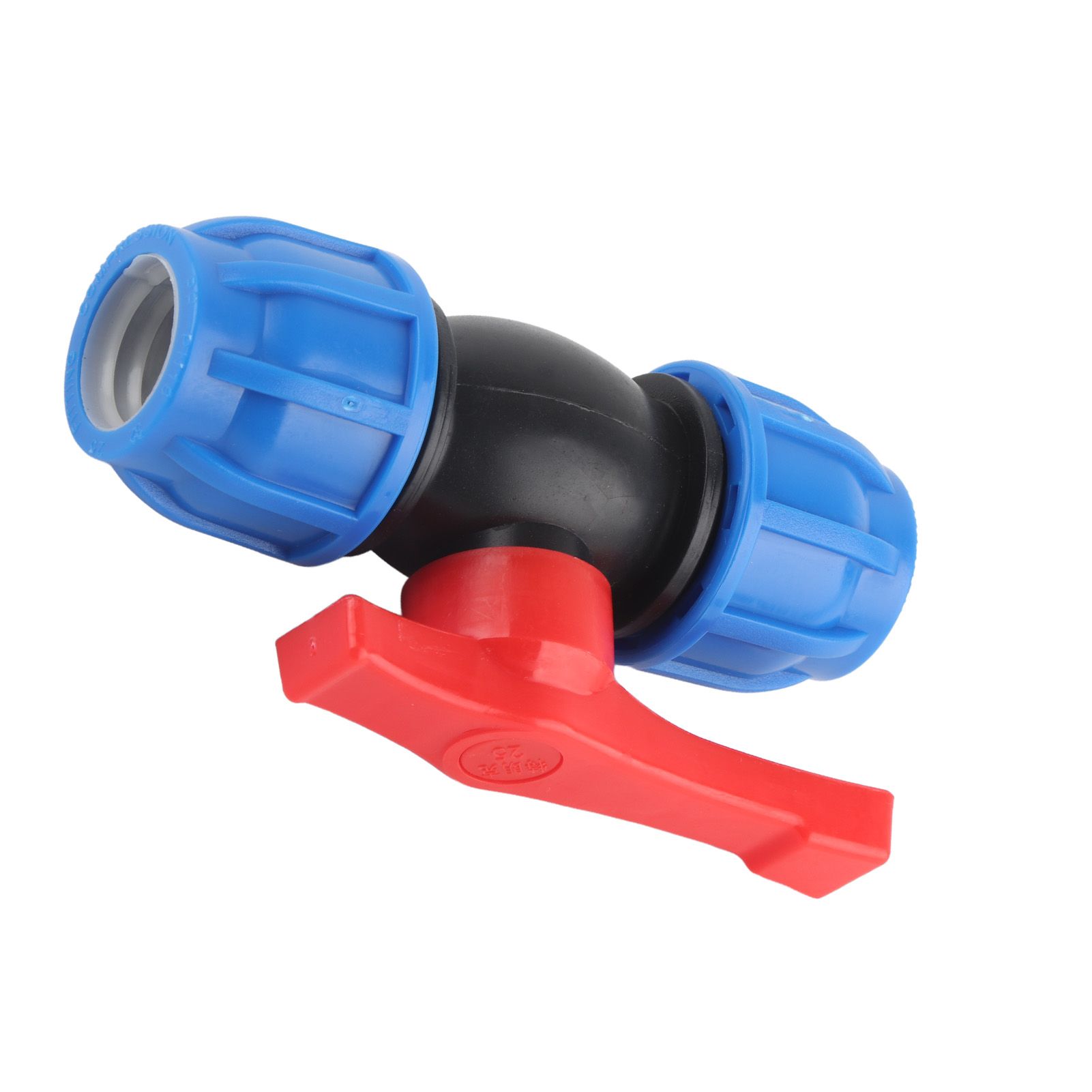 4Pcs PE Straight Ball Valve Shutoff Valve Home Garden Pipeline Fittings view 11