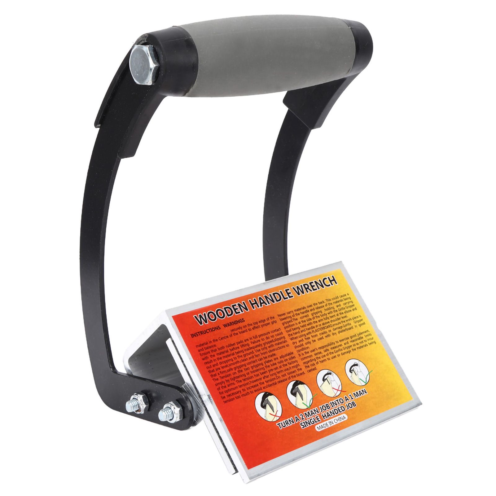 High stength Labor-saving Wood Board Fixture Wrench Carrying Transfer Tool