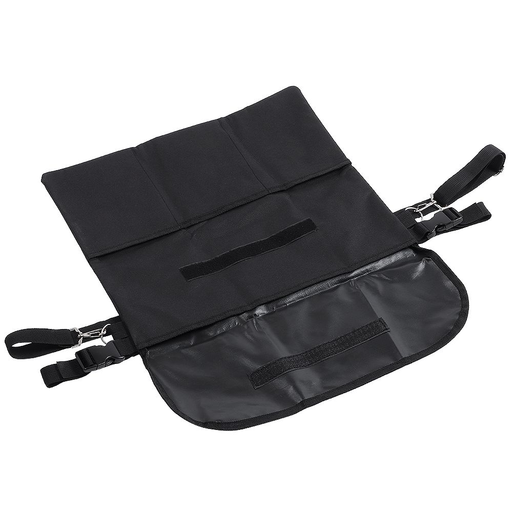 43x35.5cm Black Wear Resistant Oxford Cloth Storage Bag Organizer for Chair view 4