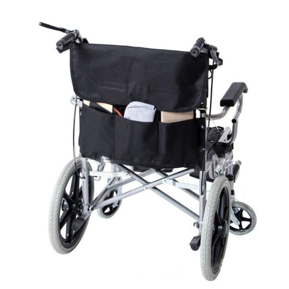 43x35.5cm Black Wear Resistant Oxford Cloth Storage Bag Organizer for Chair view 5