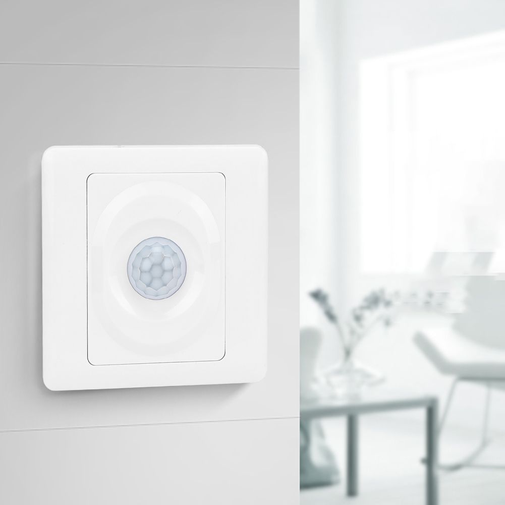 ABS High Sensitivity Adjustable Delay Infrared PIR Body Motion Sensor Control view 4