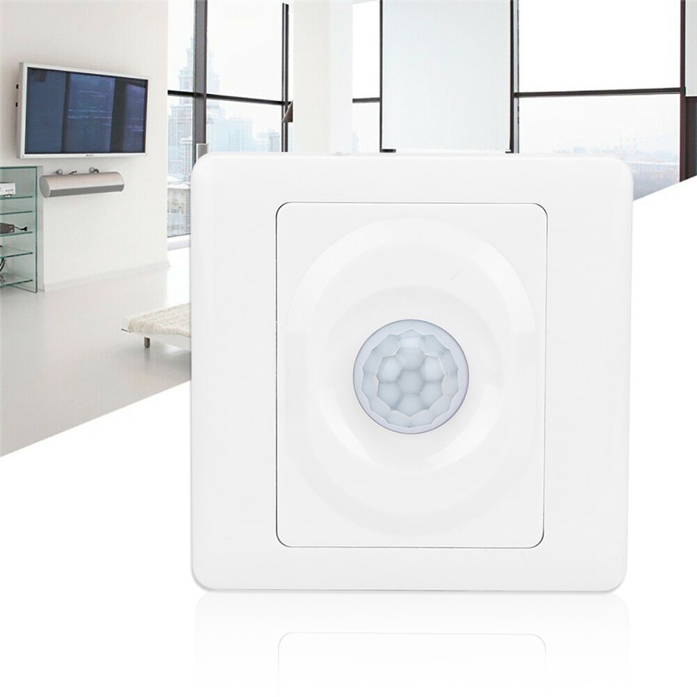 ABS High Sensitivity Adjustable Delay Infrared PIR Body Motion Sensor Control view 5