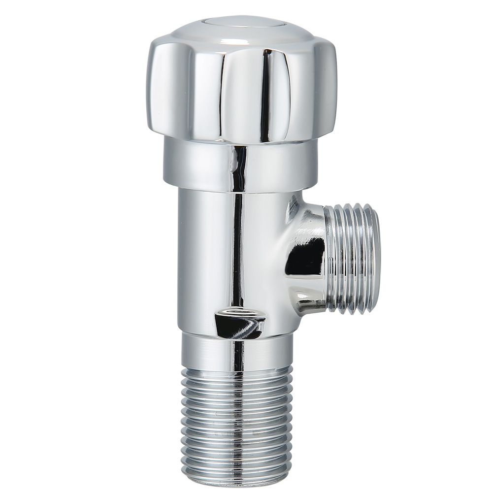 G1/2in Copper Angle Valve Water Stop Valve for Washbasin Kitchen Faucet Water view 5