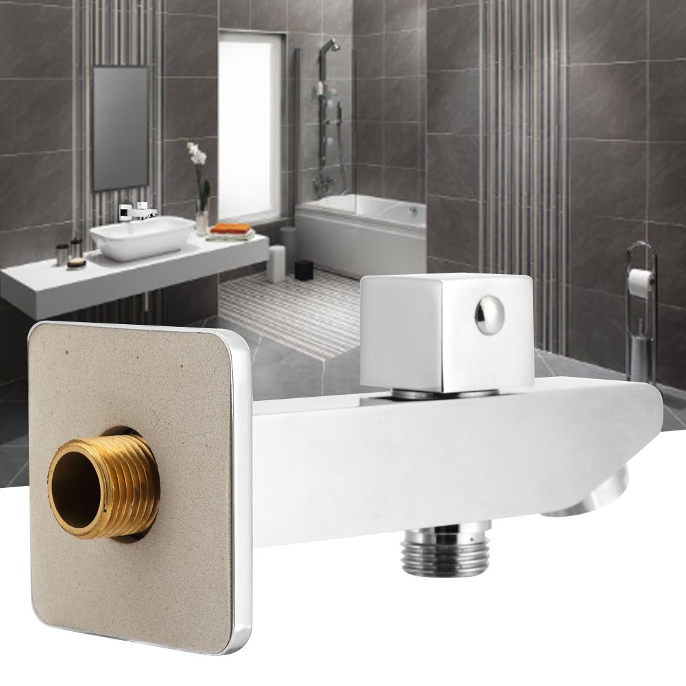 G1/2in Thread Copper Concealed Installation Dual Function Shower Faucet Spout view 7