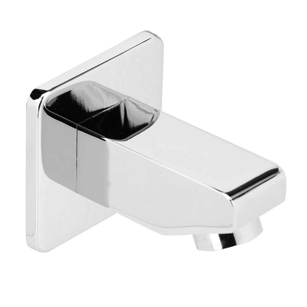 G1/2in Thread Copper Square Shape Concealed Installation Shower Faucet Spout view 2