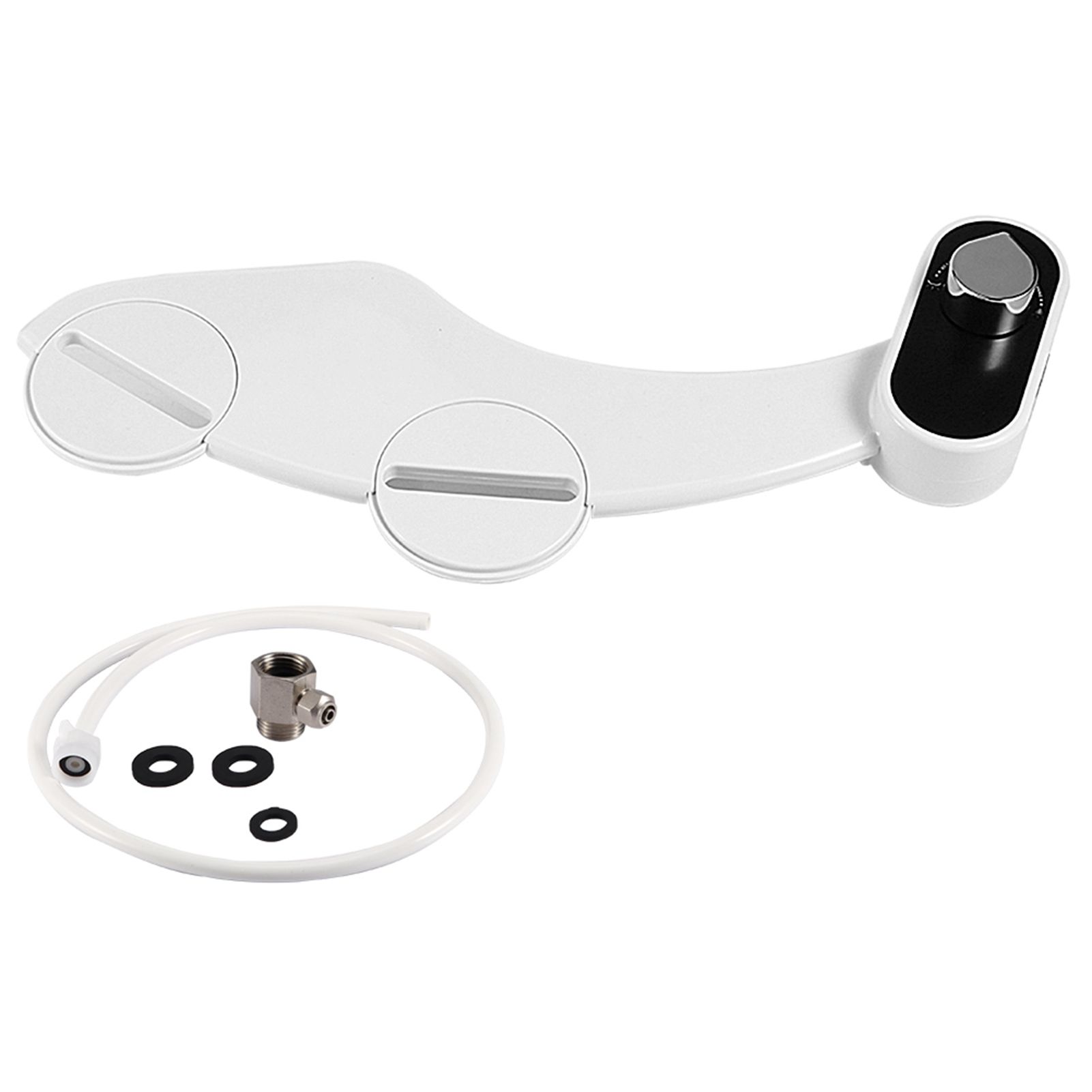 Dual Nozzle Single Cold Water Toilet Bidet Sprayer NonElectric Toilet view 2