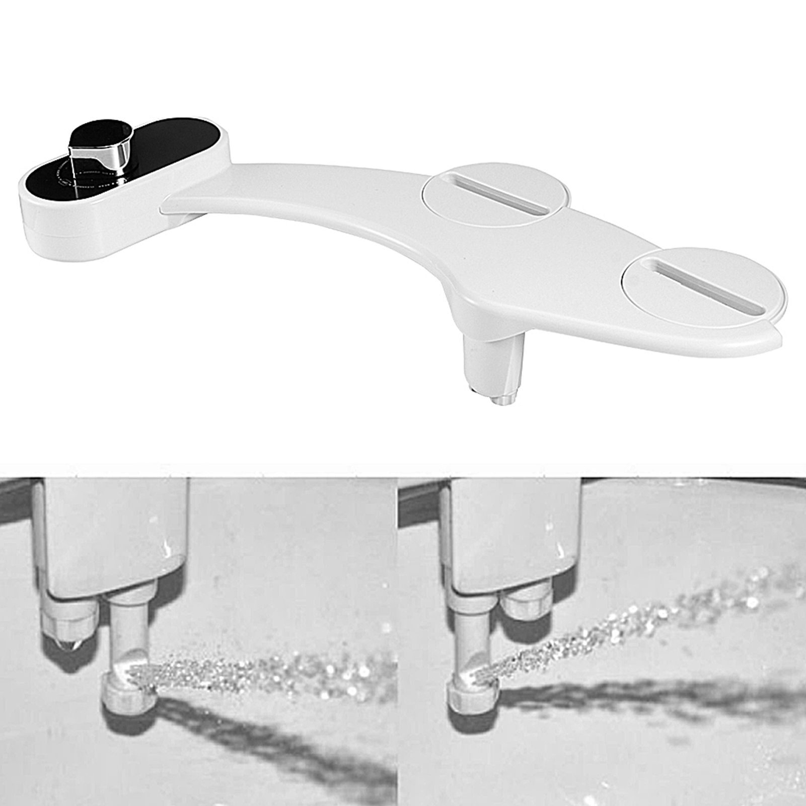 Dual Nozzle Single Cold Water Toilet Bidet Sprayer NonElectric Toilet view 5