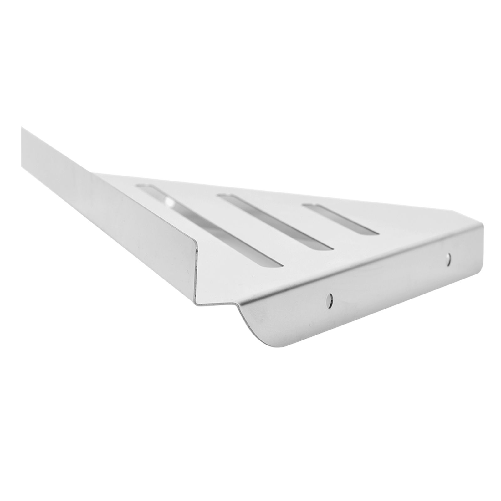 Stainless Steel Triangular Storage Shelf Shower Corner Shelf Rack Organizer view 11