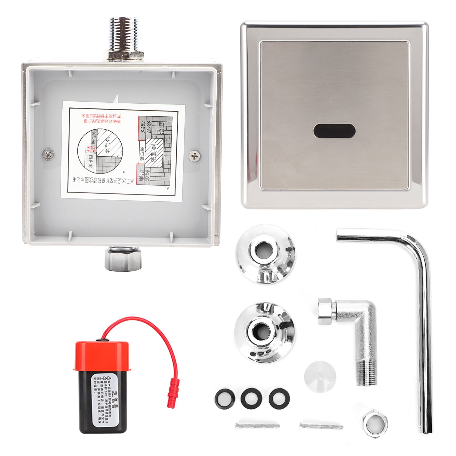 Automatic Induction Urinal Flusher Infrared Urinal Flushing Kit Accessories view 2