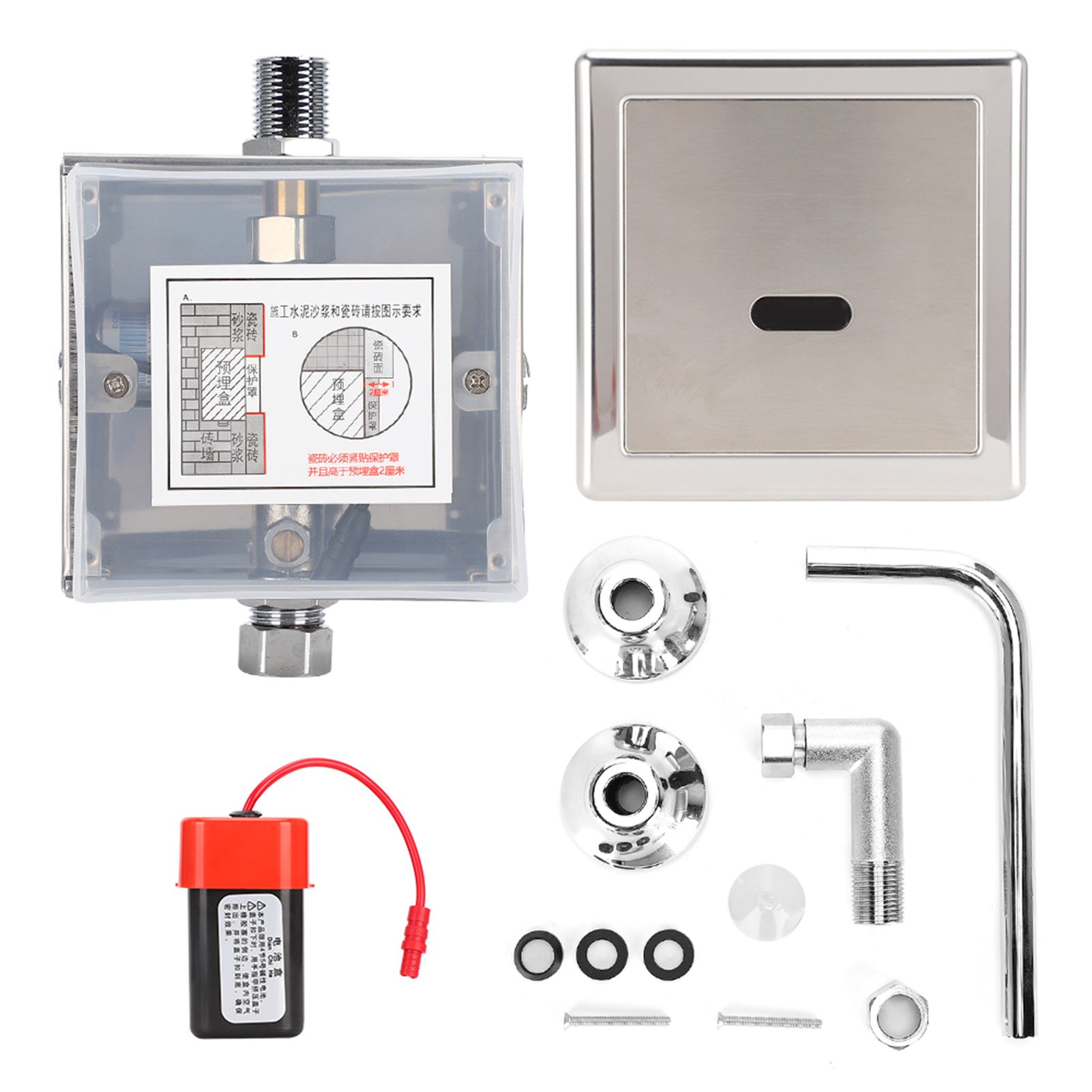 Automatic Induction Urinal Flusher Infrared Urinal Flushing Kit Accessories view 11