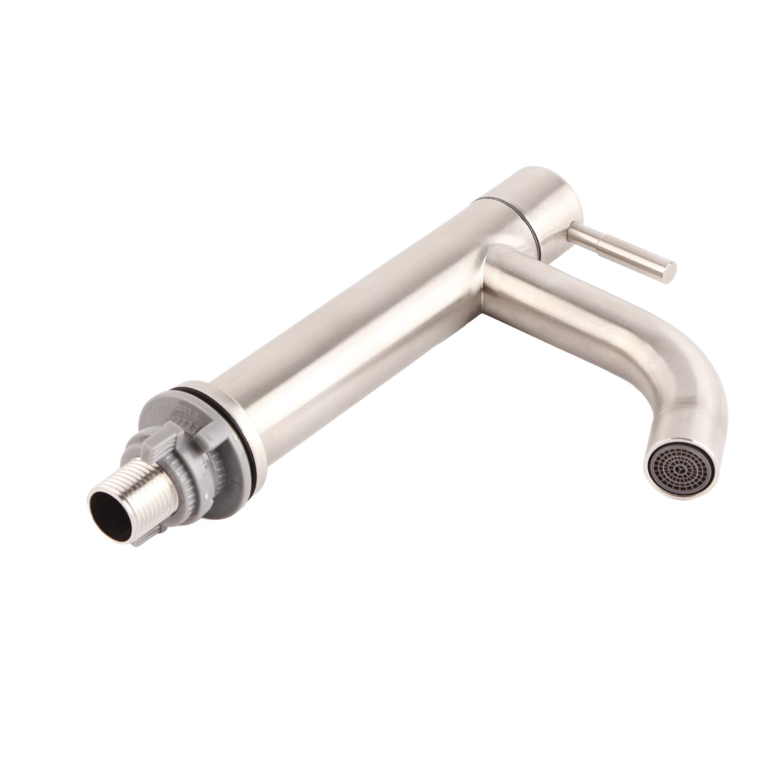 Stainless Steel Brushed Surface Basin Water Faucet Bathroom Single Cold Water Tap view 5