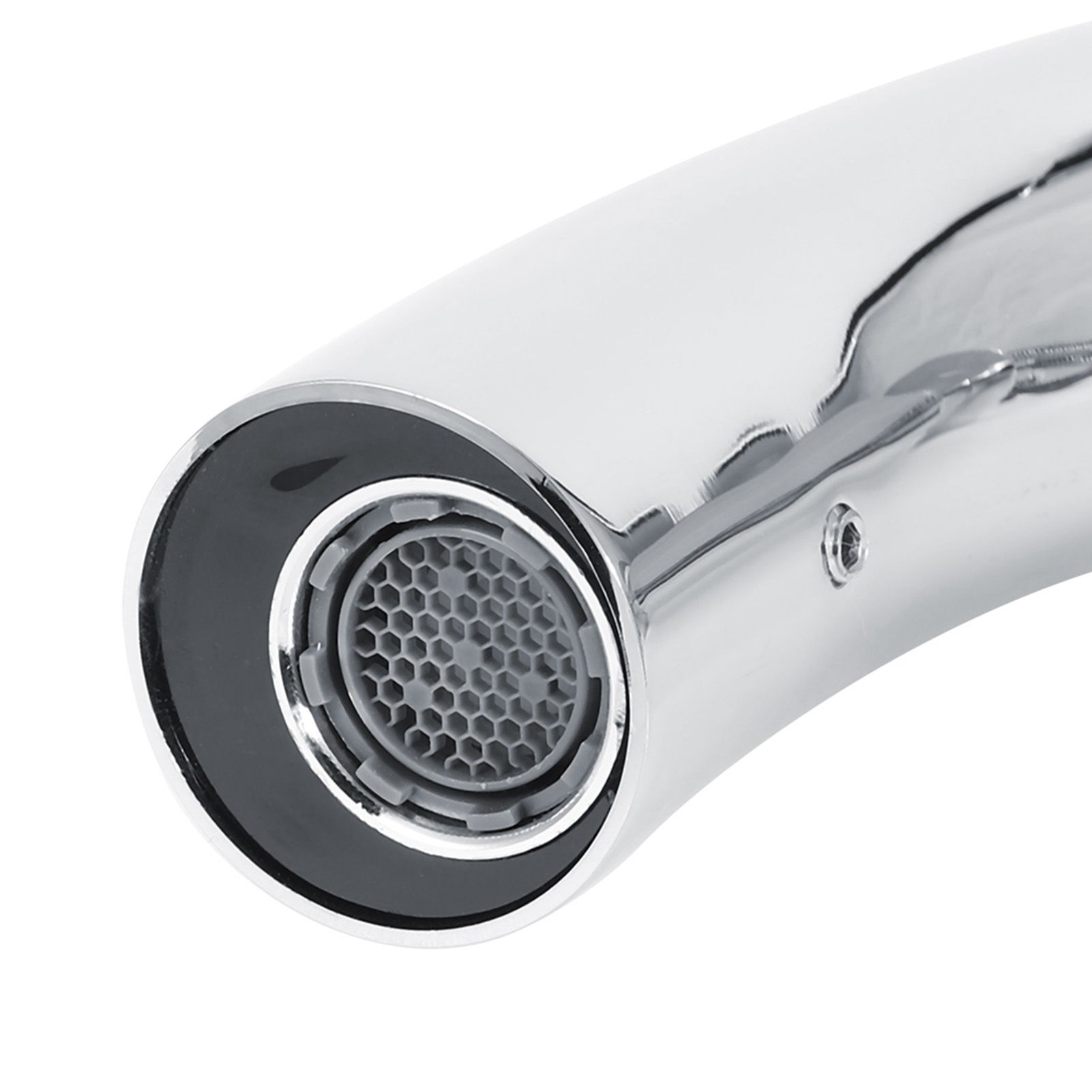 G1/2in Wall Stainless Steel Infrared Induction Sensor Water Faucet Hot and view 8