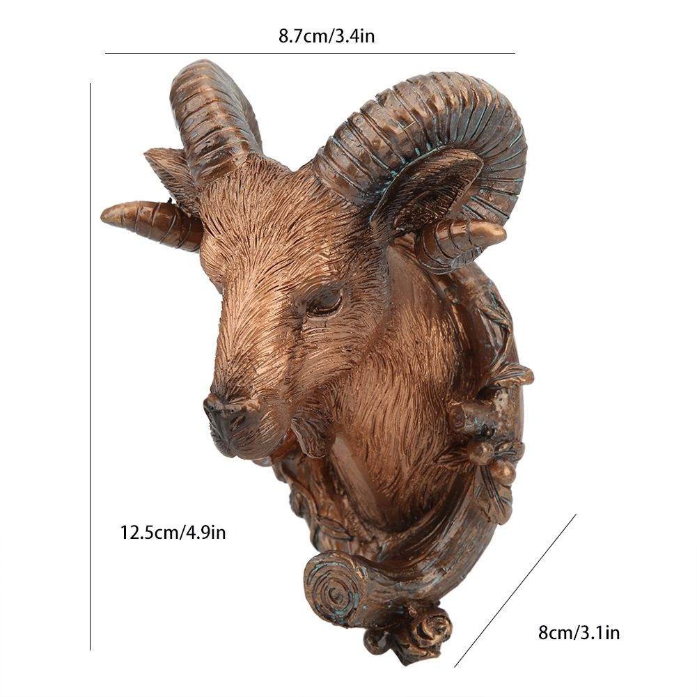 Vintage Animal shape Wall Hook Coat Hanging Hook Home Decoration for Bathroom view 9