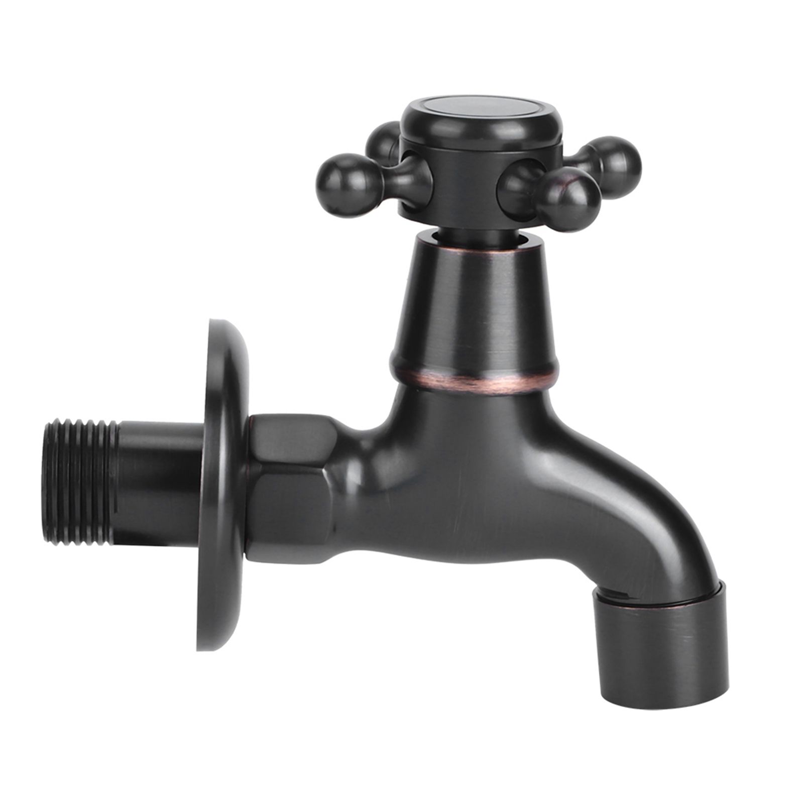 Retro Style Brass Single Handle Single Cold Quick Open Faucet Mop Pool Water view 6