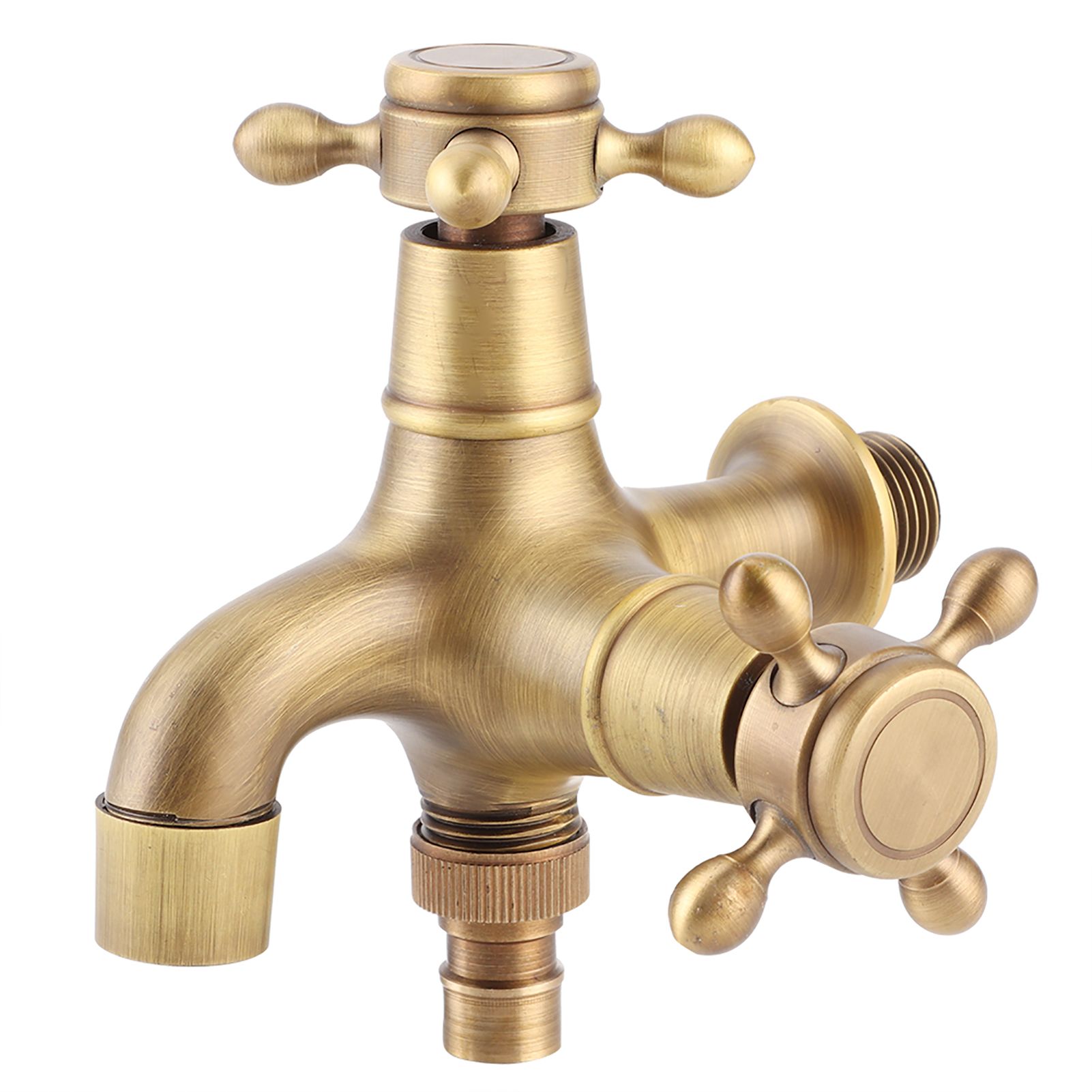 G1/2in Thread Bathroom Copper Single Cold Faucet Washing Machine Mop Pool view 5