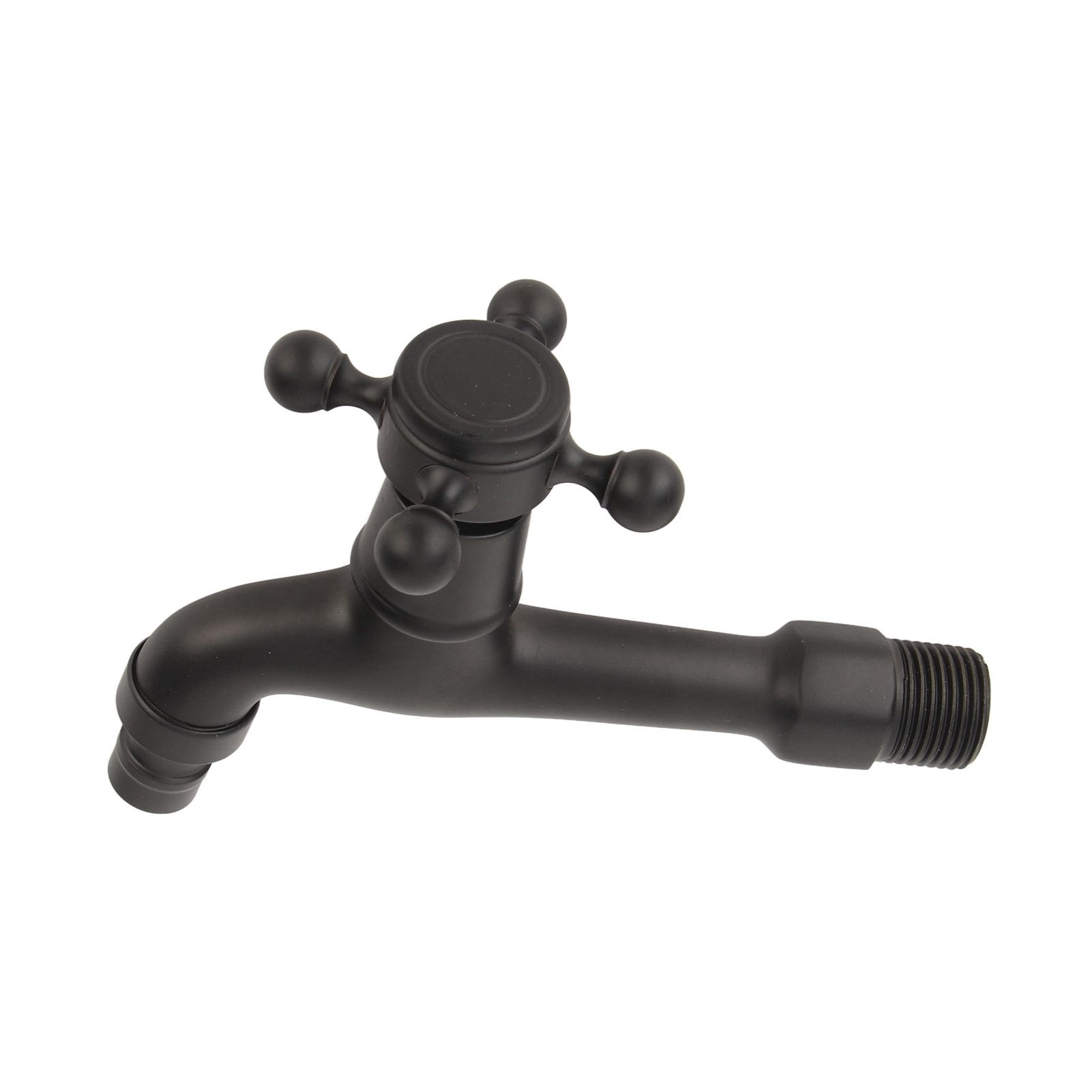G1/2in Wall‑in Antique Brass Faucet Washing Machine Single Cold Water Tap Faucet