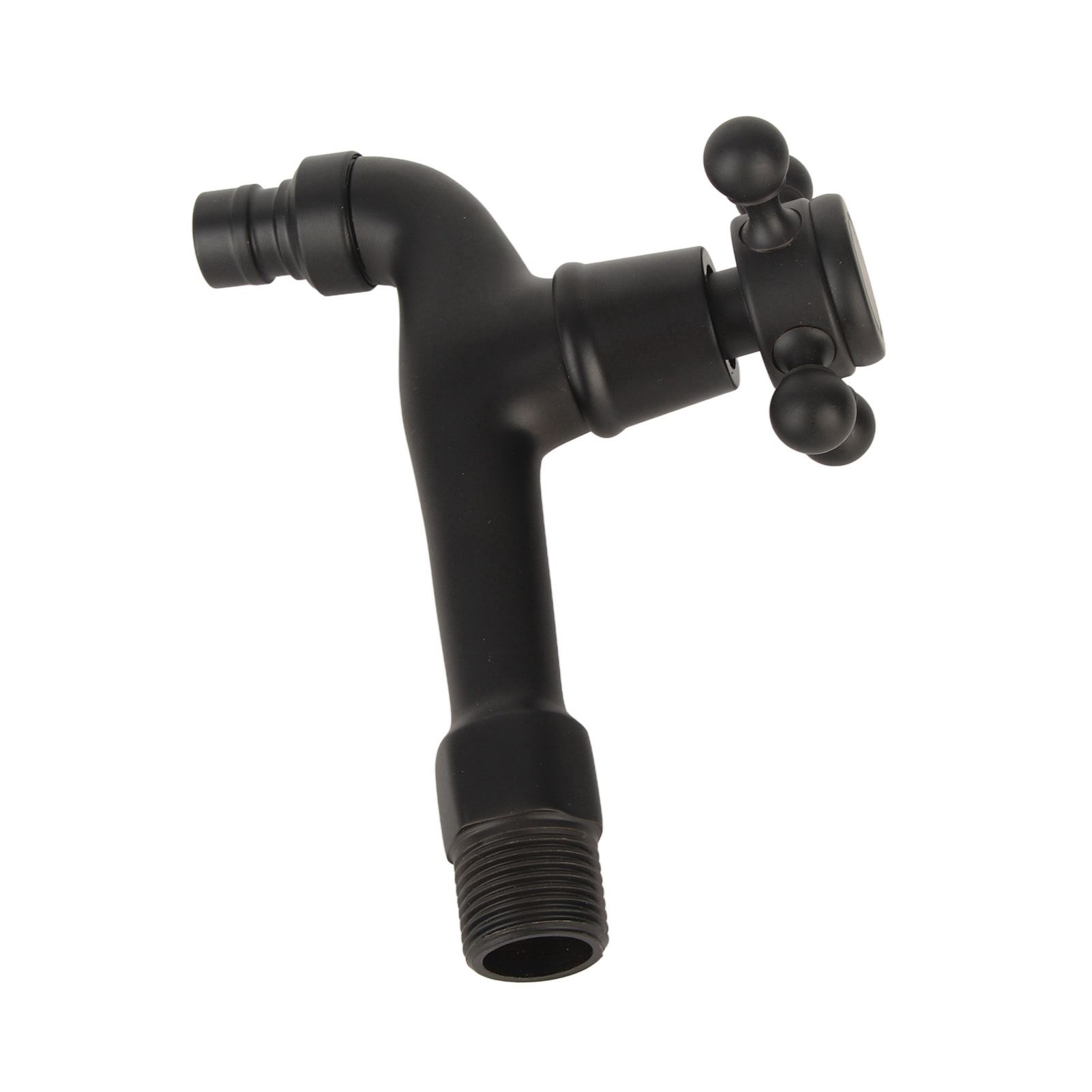 G1/2in Wall‑in Antique Brass Faucet Washing Machine Single Cold Water Tap Faucet view 4