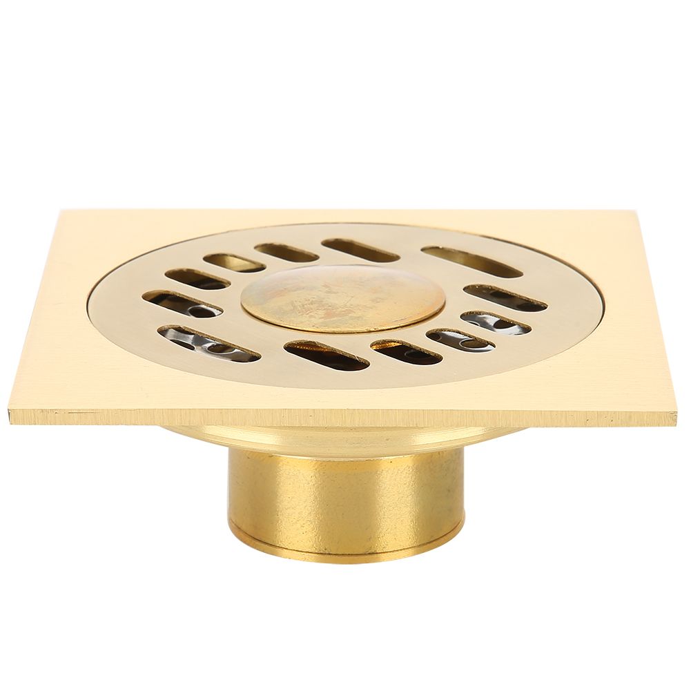 Household Brass Anti Odor Shower Floor Drain Bathroom Floor Drainer Hardware view 6