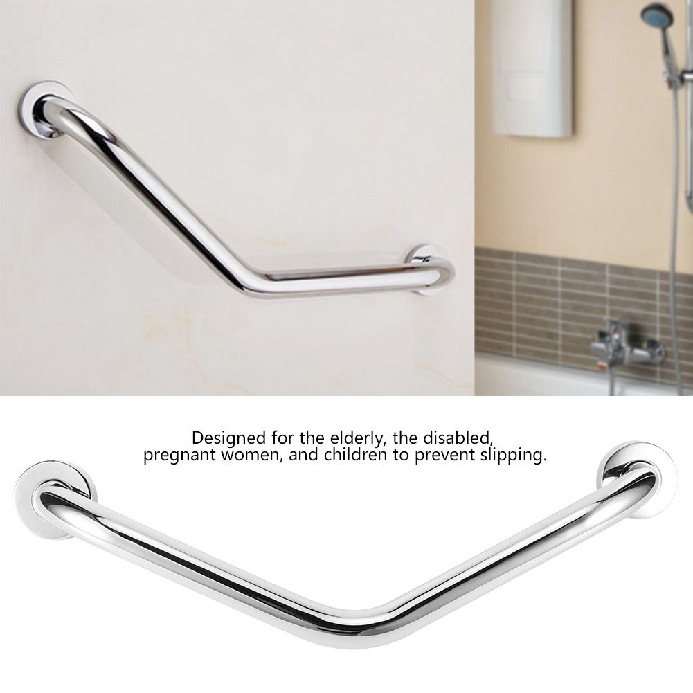 Stainless Steel Thicken Non-Slip Toilet Bathroom Handle Bathtub Safety Grab view 8