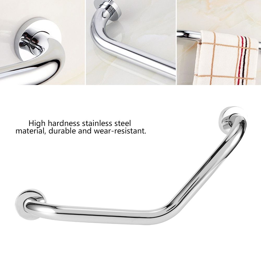 Stainless Steel Thicken Non-Slip Toilet Bathroom Handle Bathtub Safety Grab view 9