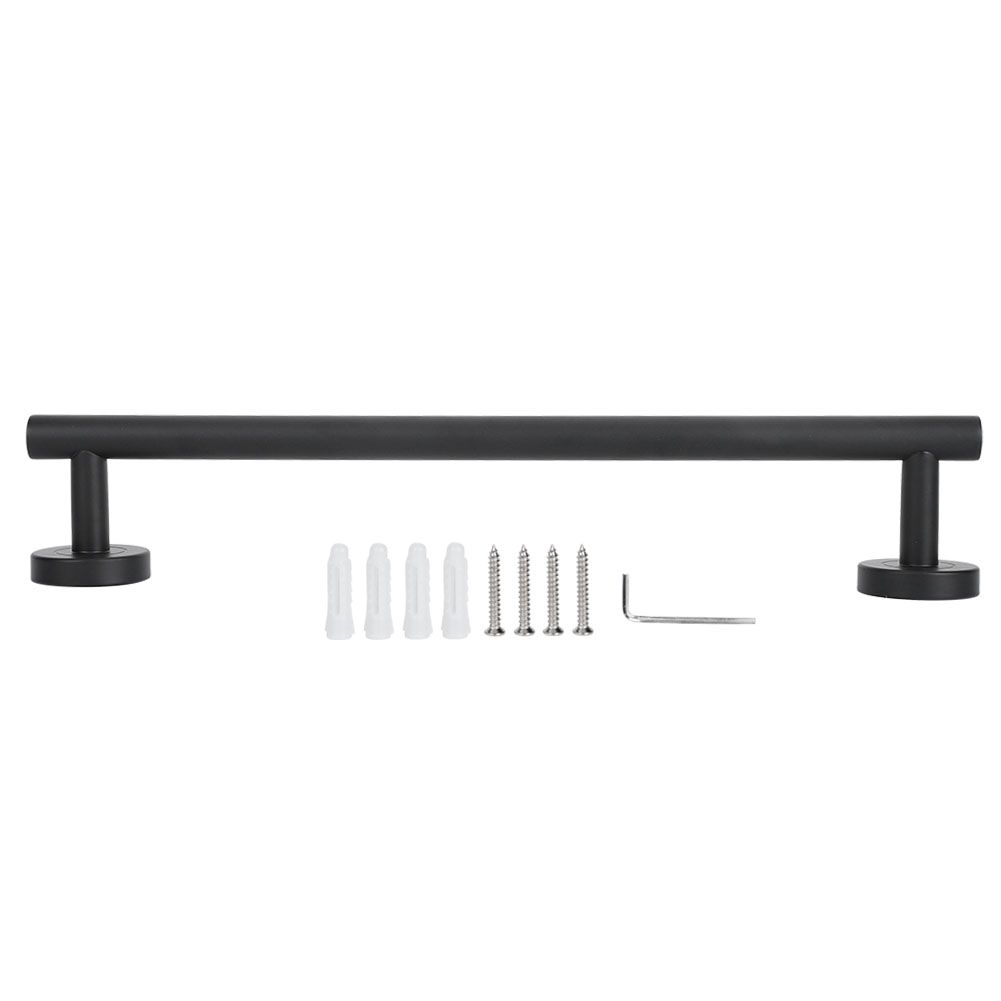 Stainless Steel Towel Bar Wall Mounted Single Towel Rack Hanger Bathroom Accessory view 2