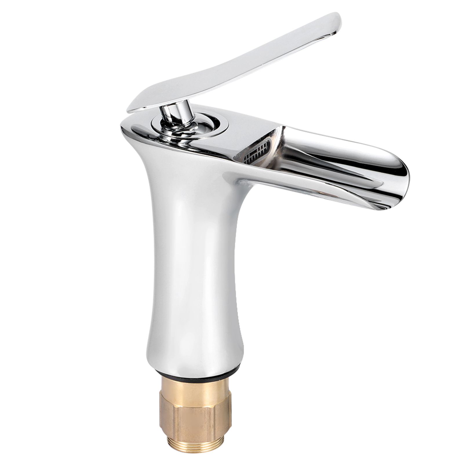 Household Lead Free Copper Basin Water Faucet Kit Hot Cold Water Tap Bathroom view 5