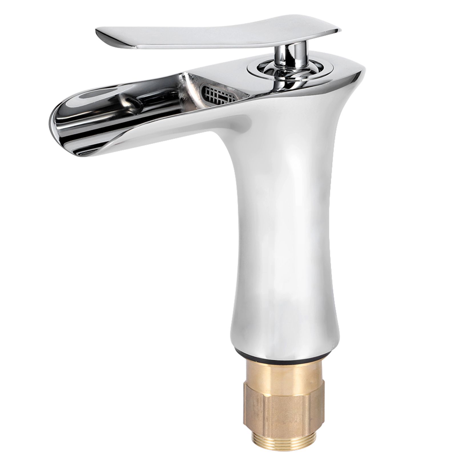 Household Lead Free Copper Basin Water Faucet Kit Hot Cold Water Tap Bathroom view 6