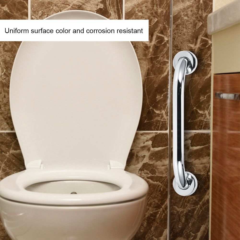 33cm Stainless Steel Bathroom Bathtub Hand Bar Anti-Skid Handle Armrest for view 11
