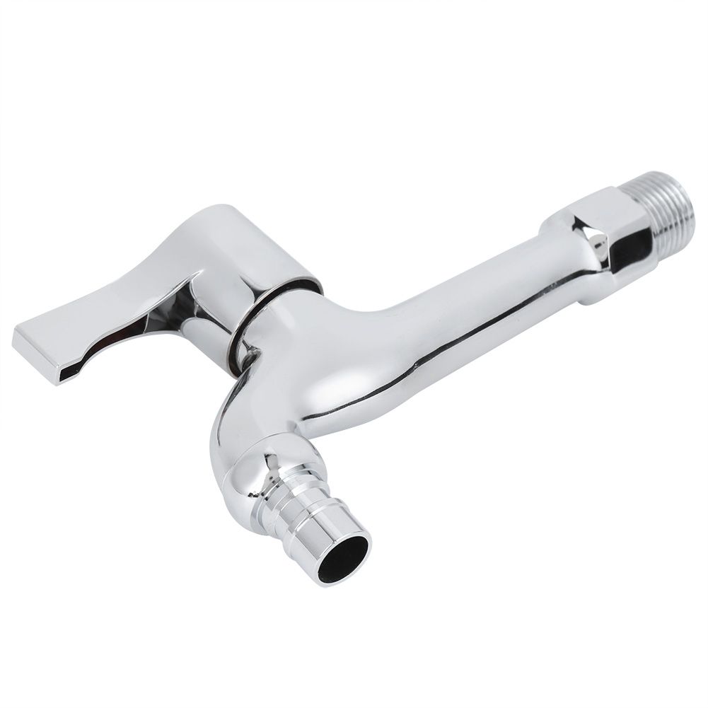 G1/2in Copper Electroplating Single Cold Faucet Washing Machine Faucet Tap for view 10