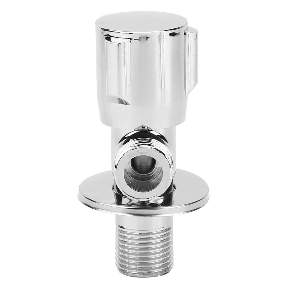 Thread G1/2in Copper Triangular Angle Valve Water Stop Valve Bathroom Kitchen view 2