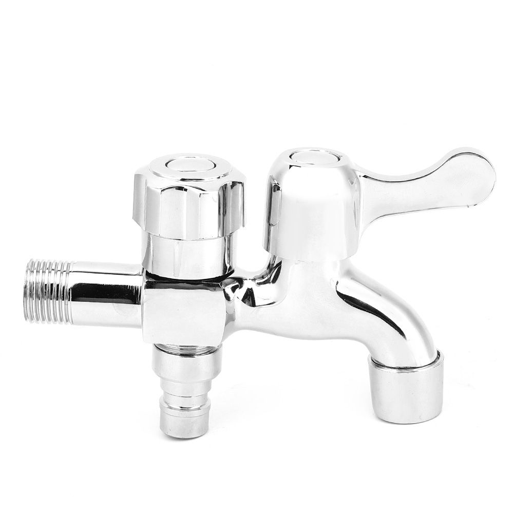 G1/2in Copper Multifunctional Dual Use Quick Open Faucet Washing Machine Mop view 2