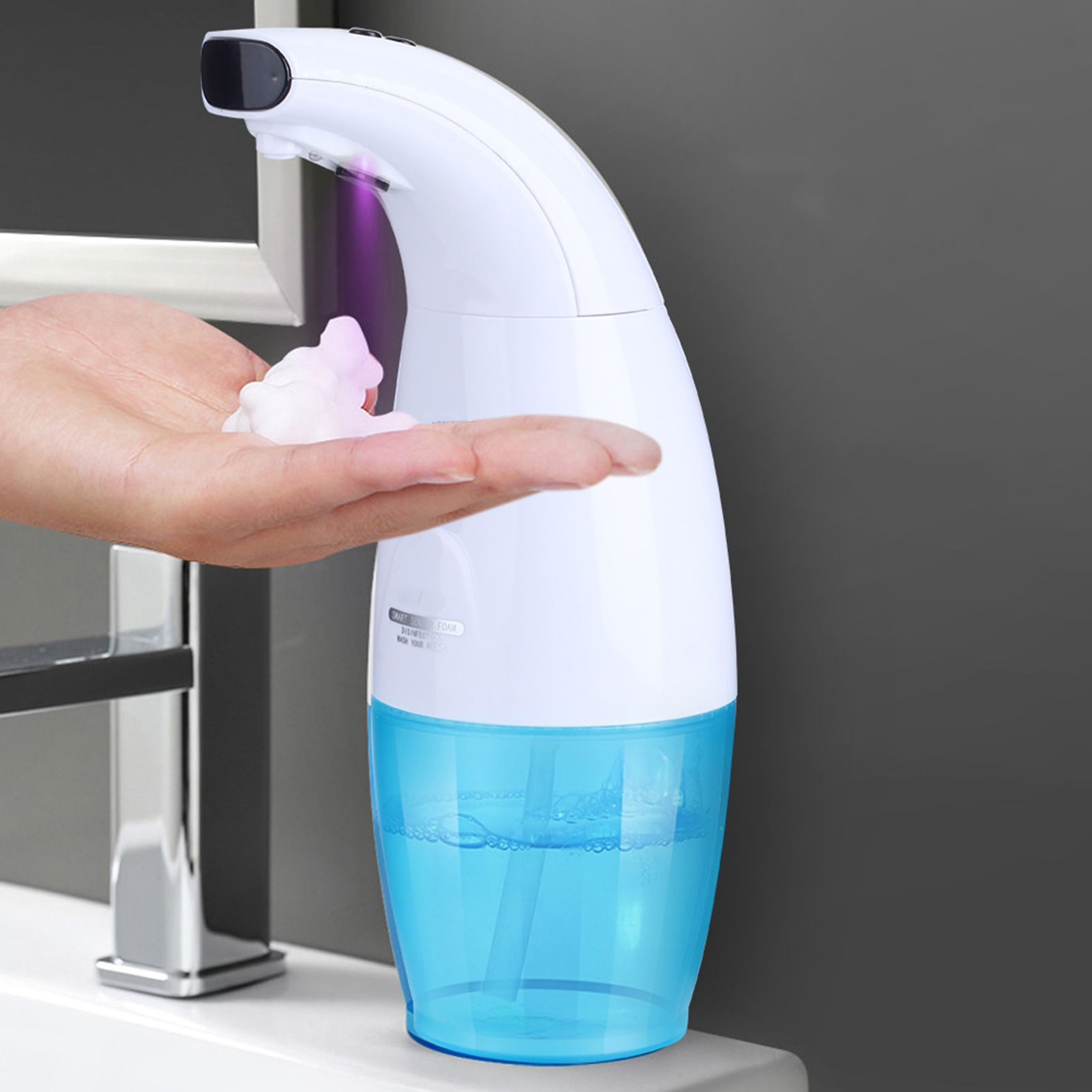 Intelligent Automatic Induction Touchless Foaming Liquid Soap Dispenser for view 4