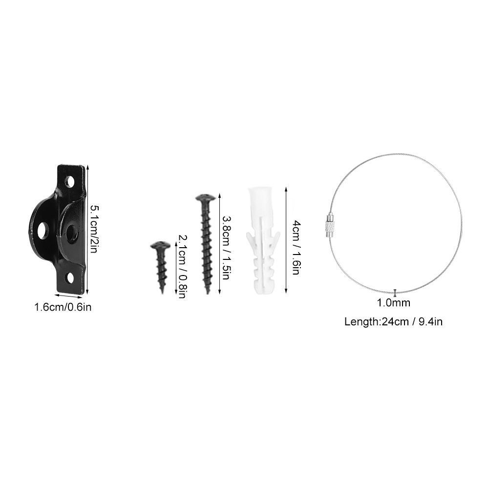 6 Sets Household Furniture Steel Wire Anti Falling Tool Hardware Accessories view 10