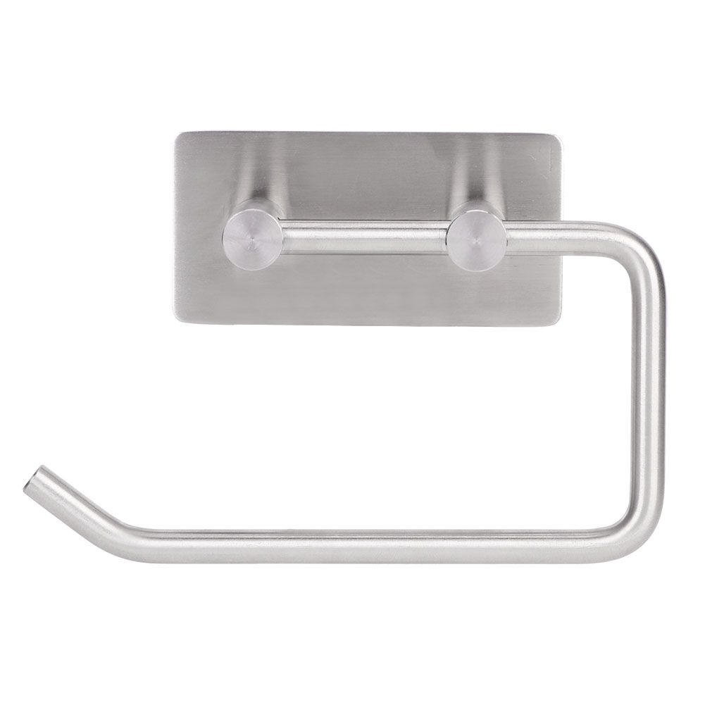 Stainless Steel Kitchen Roll Paper Rack Self Adhesive Towel Rack for Home view 2