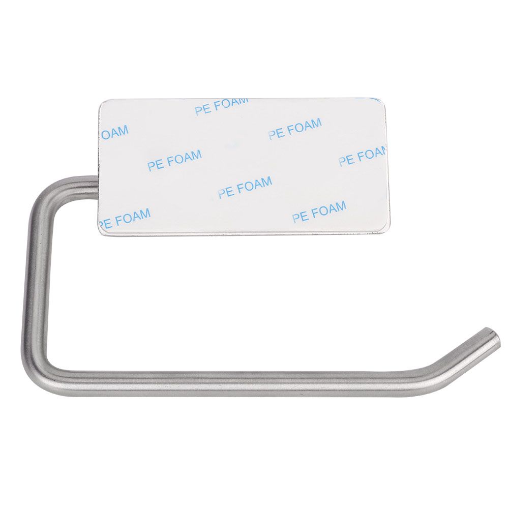 Stainless Steel Kitchen Roll Paper Rack Self Adhesive Towel Rack for Home view 10