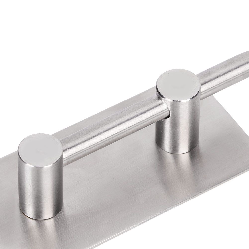 Stainless Steel Kitchen Roll Paper Rack Self Adhesive Towel Rack for Home view 11