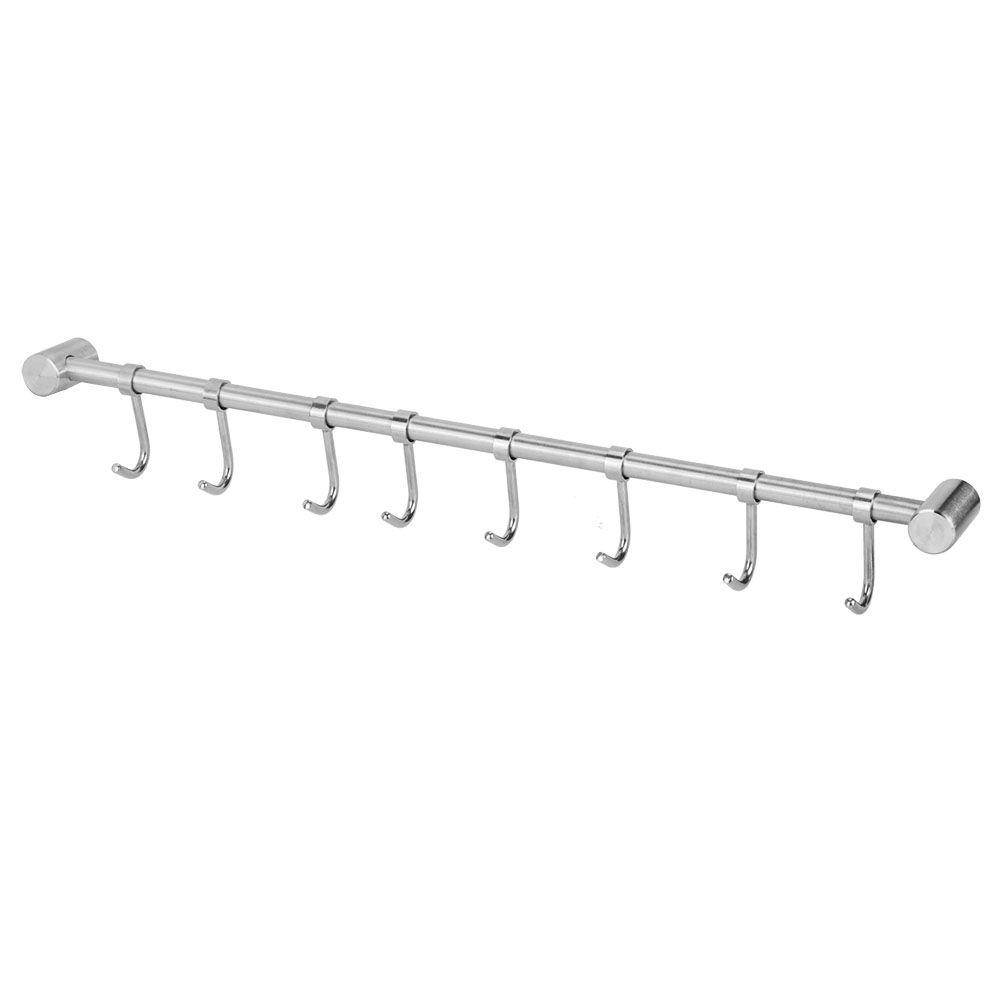 Stainless Steel Wall Hook Hanger Coat Robe Towel Hat Clothes Rack for Kitchen