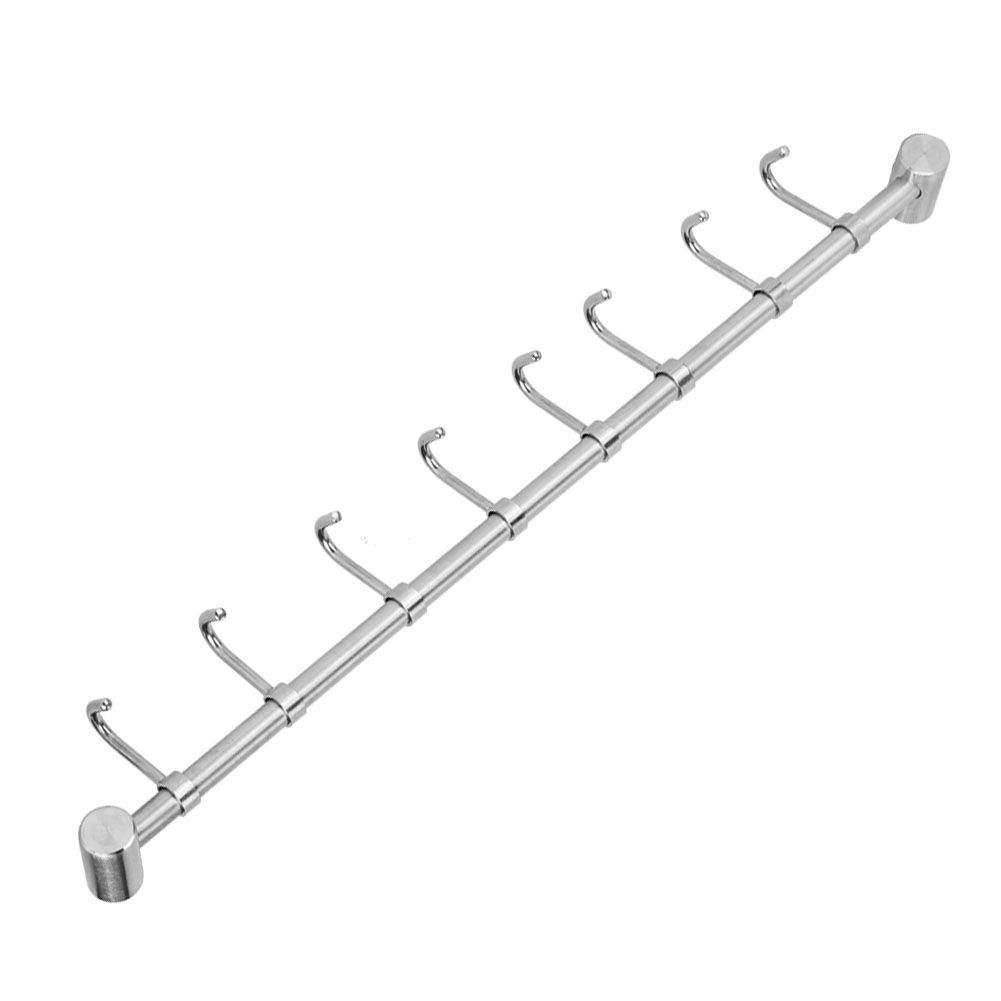 Stainless Steel Wall Hook Hanger Coat Robe Towel Hat Clothes Rack for Kitchen view 4