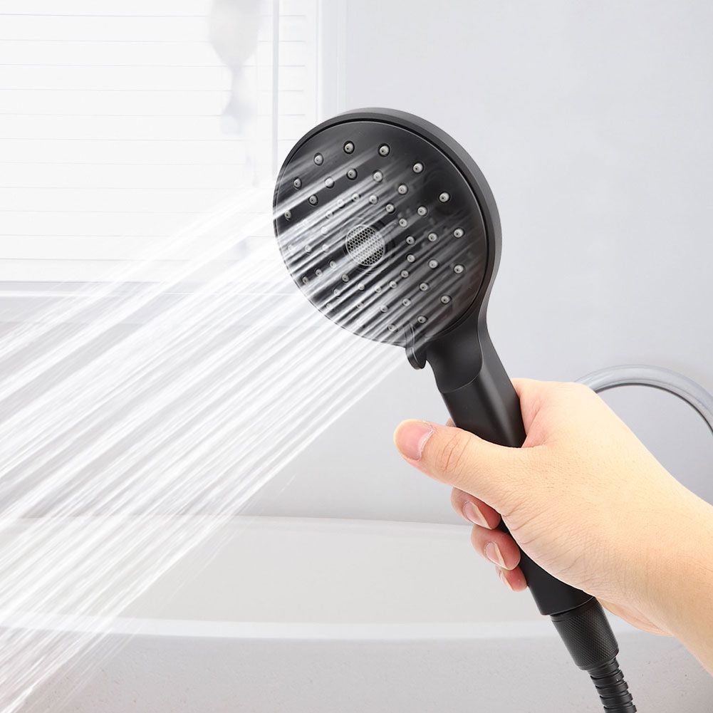 Multifunctional Handheld Shower Set High Pressure Shower Head Hose Kit Matte Black view 9