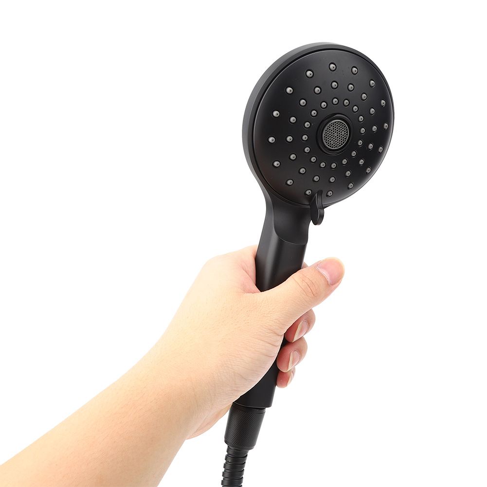 Multifunctional Handheld Shower Set High Pressure Shower Head Hose Kit Matte Black view 12