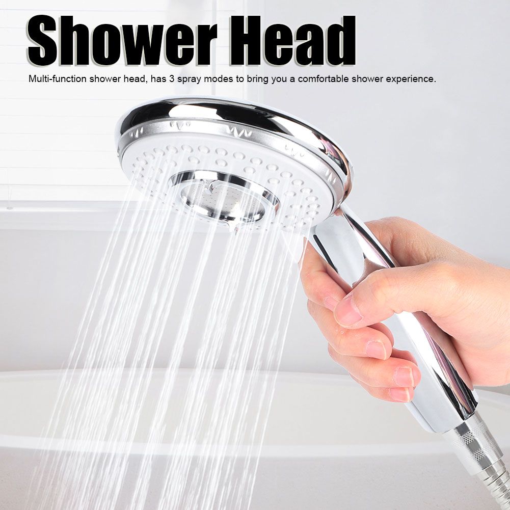 Household High Pressure Handheld Bath Rain Shower Head Sprayer Bathroom view 12