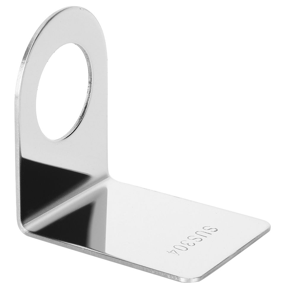 Household Wall‑Mounted 304 Stainless Steel Soap Bottle Rack Hanger for view 4