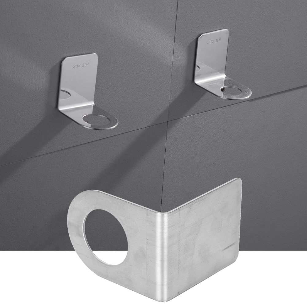 Household Wall‑Mounted 304 Stainless Steel Soap Bottle Rack Hanger for view 11