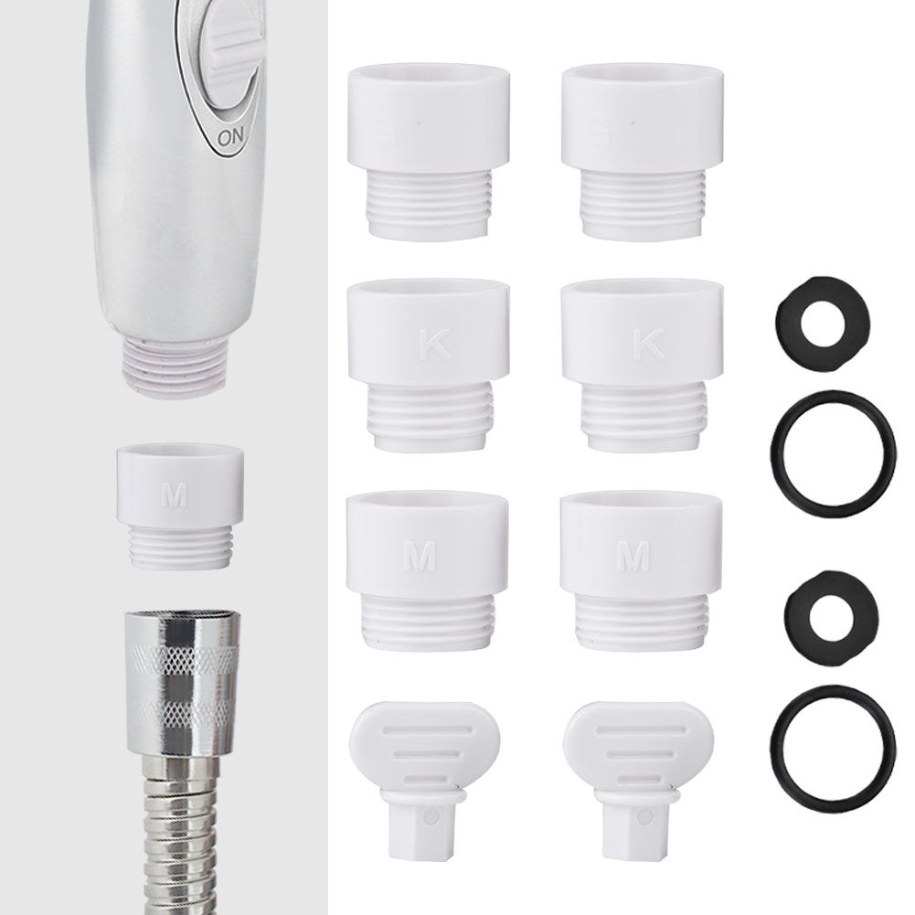 ABS Japanese Shower Adapter KMG Connector Hose Converter Bathroom Accessory view 8