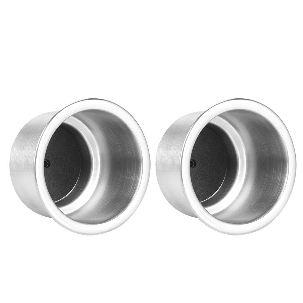 2Pcs Silver Stainless Steel Beverage Rack Bottle Holders Cup Stand Boat Supplies view 9