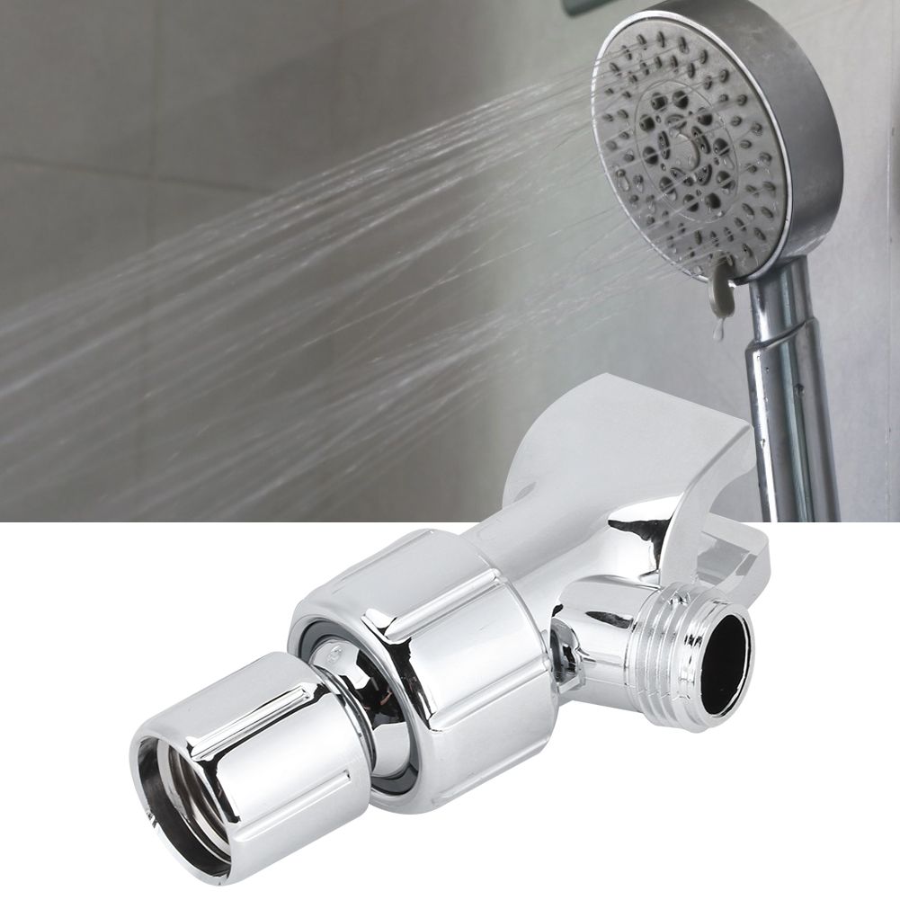 American Style Bath Shower Diverter Handheld Shower Head Adjustable Bracket view 5