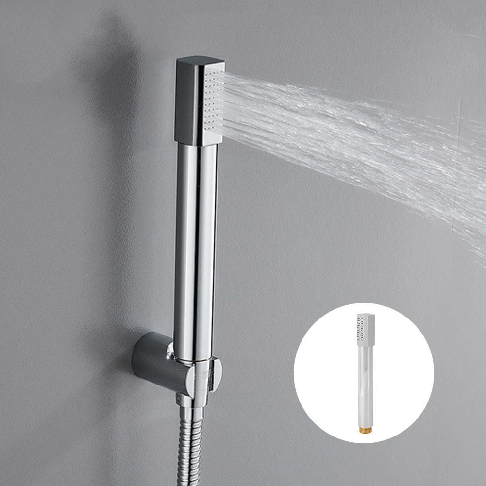 G1/2 Thread Detachable Pressurized Copper HandHeld Shower Head Nozzle Bathroom view 9