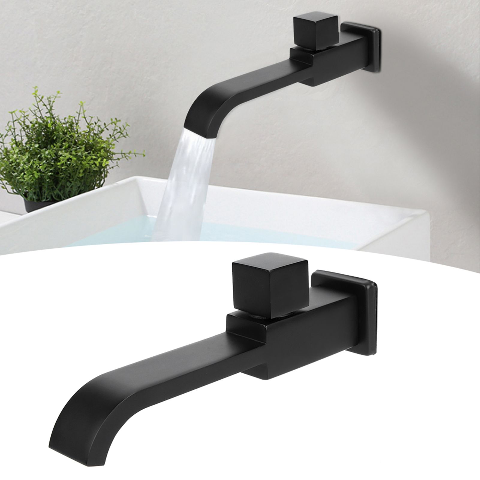 G1/2 Wall Mounted Wash Basin Sink Faucet Cold Water Tap Bathroom Accessories view 11